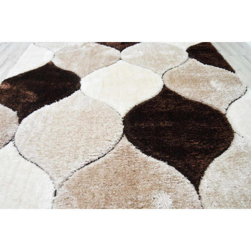 Tapis brun / beige Cromley, Rectangle 8 pi x 10 pi 5 po