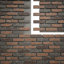 Panneau de fausses briques vieillies EverStone, l 46 7/8 po x H 27 po x P 1 1/4 po, couleur Clay Creek-118904093-137476472-137476492