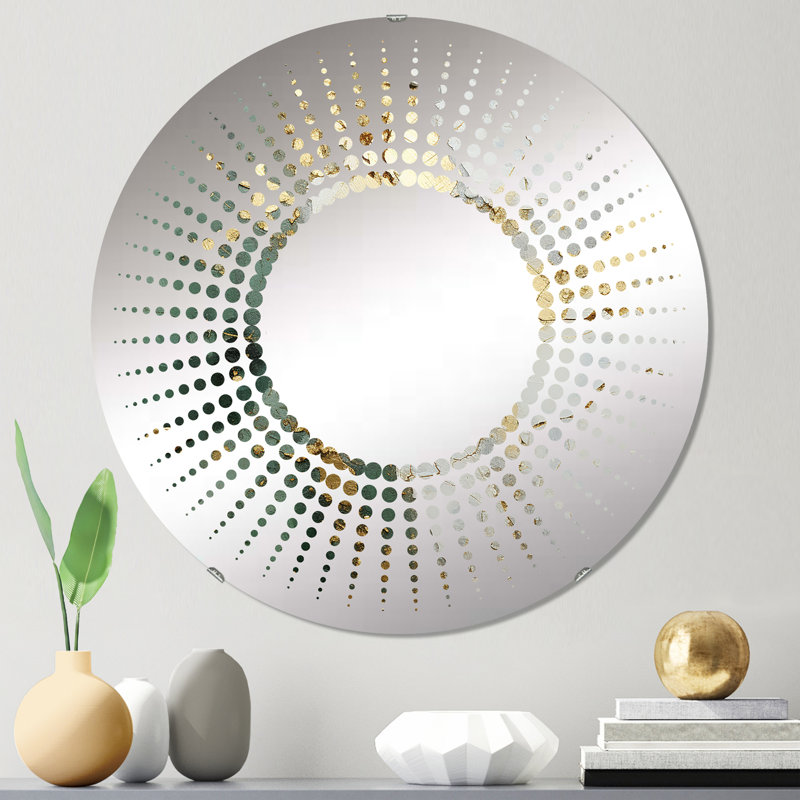 Alaria Circle Mirror, 23.6" x 23.6"