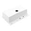 Évier 33 x 22 po en composite de quartz blanc - esthétique en cascade, robinet escamotable, poste de travail avec diverses combinaisons d'accessoires pour la cuisine, le robinet et les collections assorties-121675795