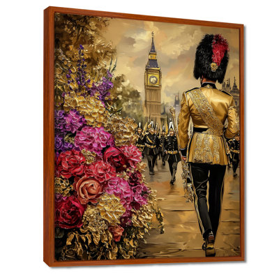 Glam Queen Guard In London II - Royaume-Uni, salon d'art mural