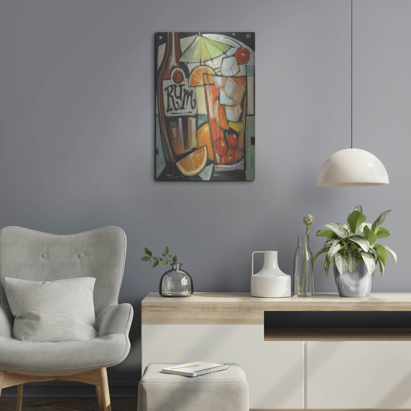 " Tourist Drink " by Tim Nyberg, 24" H x 16" W