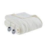 Serta Fleece to Sherpa Heated Blanket
