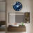 Smart Digital Clock Art - 24‘’ Modern Glass Wall Clock