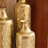 Cory-Lee Handcrafted Metal Floor Vase with Golden Scales, Large Flower Vase(Set Of 3)