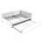 Velvet Upholstered Daybed with Trundle Wood Daybed Guest Bed Daybed Frame-106718287-113302850