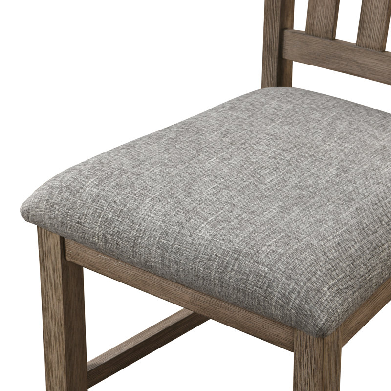 Chaise de salle à manger Alex en bois de noyer (ensemble de 4), 4