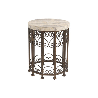 Montecito Stone End Table
