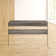 Eliana 2 Drawer Writing Desk with Tempered Glass Base