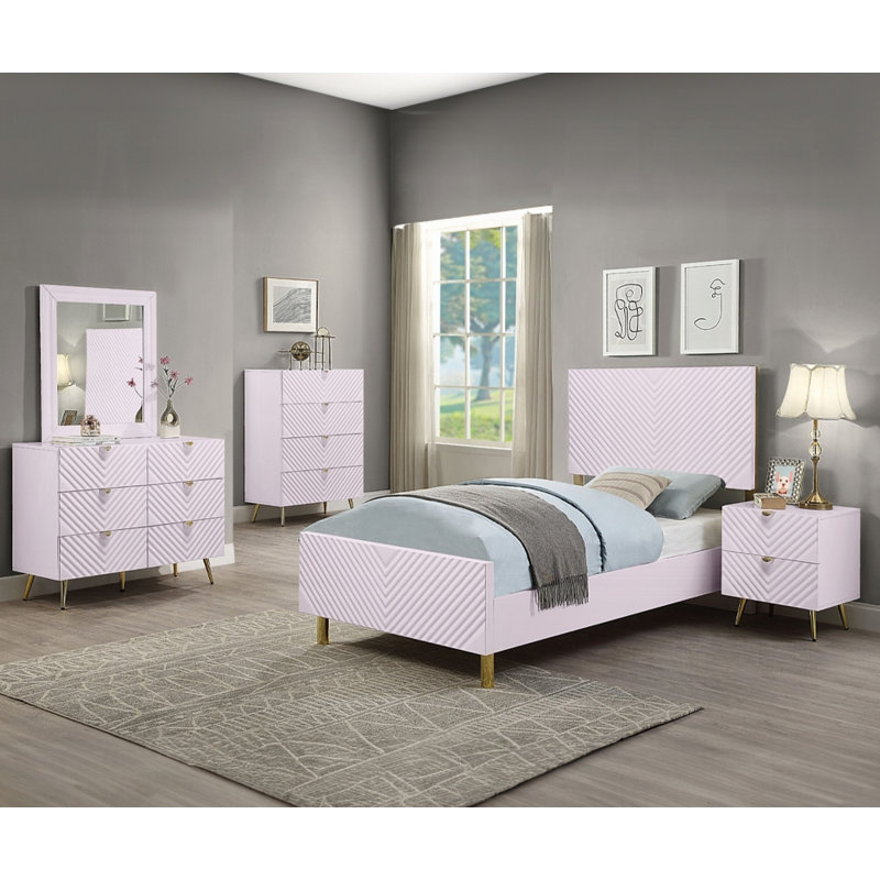 Gaines 5-pcs Bedroom Set