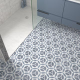 Coco 7" x 8" Porcelain Patterned Wall & Floor Tile