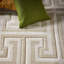 Greek Key Cream Light Beige Rug-1472345626
