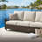 Estill 84.38'' Wide Straight Patio Sofa with Cushions