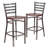 Loughran Ladder Back Metal Restaurant Barstools-21223157-94596160-94596161