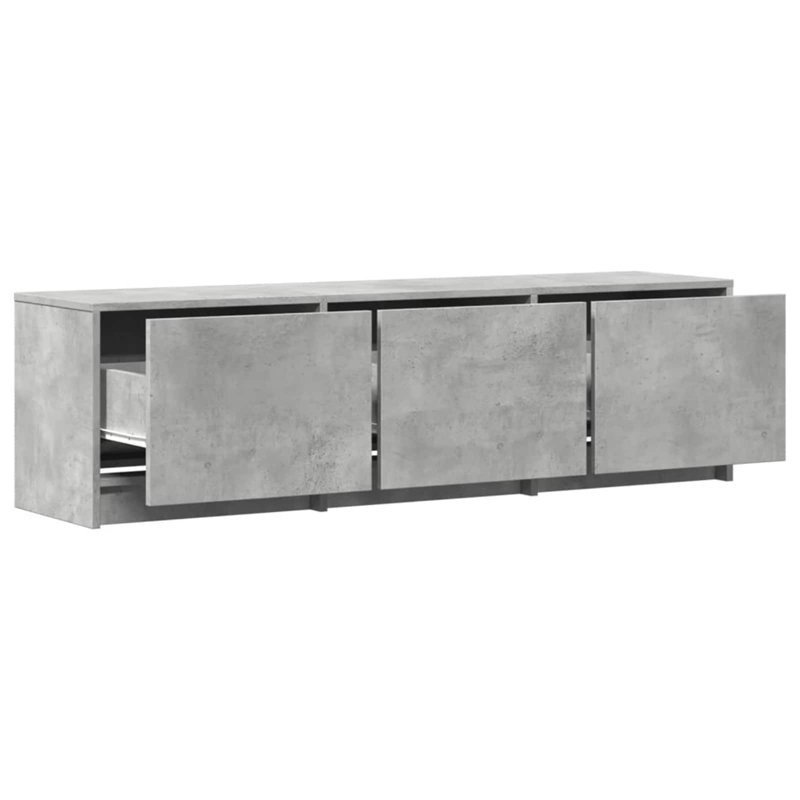 Unfinished TV Stand, 40cmH x 140cmL x 34cmW, Grey