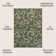 Maribel Traditional Classic All-Over Scroll Green/Cream Indoor/Outdoor Rug