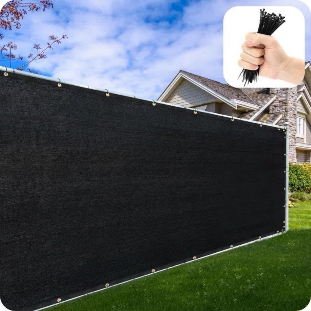 Royal Shade 8' H Fence Privacy Screen Windscreen Cover Netting Mesh Fabric Cloth Royal Shade 