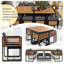 Ensemble de salle à manger de patio 18 pièces avec coussins 18 pièces-777961517