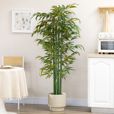 70.9'' Faux Bamboo Tree in Pot