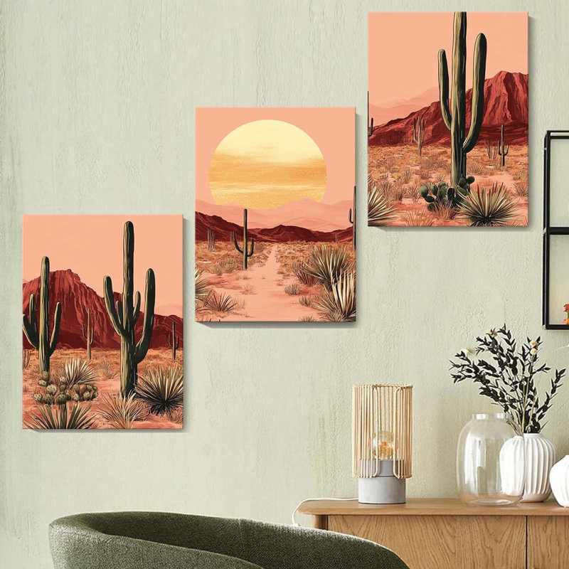 3 Piece Wrapped Canvas Print
