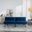 Canapé-lit pliant convertible bleu marine-152424450-152424479