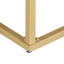 Mendon 90cm Solid Wood Top Console Table