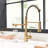 HOOSENG Pull Down Touch Kitchen Faucet-97011229