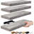 Floating Shelves Set Of 4 - Wall Mounted Shelves For Bedroom, Kitchen, Bathroom, Living Room - Farmhouse Style Home Decor - Over The Toilet Storage - 24 X 9 Inch Rustic Wood Floating Shelves-29404477