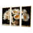 Toile naturelle avec cadre flottant