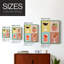 Impression encadrée Colorblock Cocktail II - bois massif-689009883-689009884