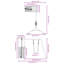 Drews Freeport Park Swing Set with Swing(s)-793087934