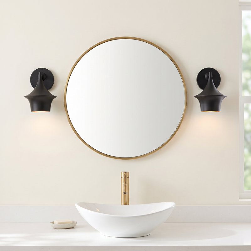 Alexia Vanity Light, Matte Black