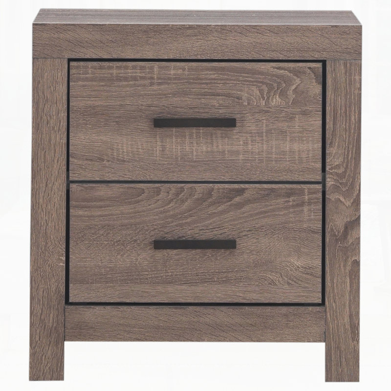 Table de chevet moderne pour chambre à coucher, Chêne