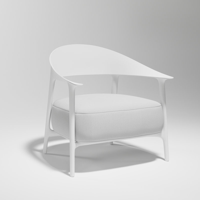 AFRICA Lounge Chair (Indoor/Outdoor), White