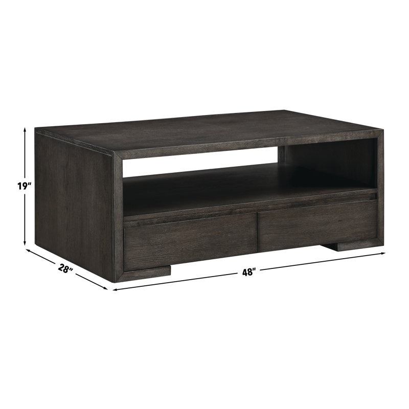 Table basse en bois Pryor Ruhl