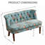 Button-Tufted Single Sofa Chair