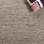 Tapis gris clair en laine / coton et autres fibres touffeté à la main Himalaya-2130603418