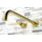 Kingston Brass Concord Two-Handle 3-Hole Wall Mount Roman Tub Faucet-59137447-60119955