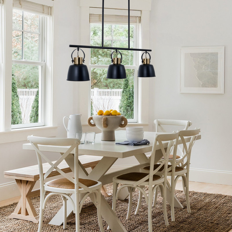 Aber 3 - Light Dimmable Kitchen Island Dome Chandelier
