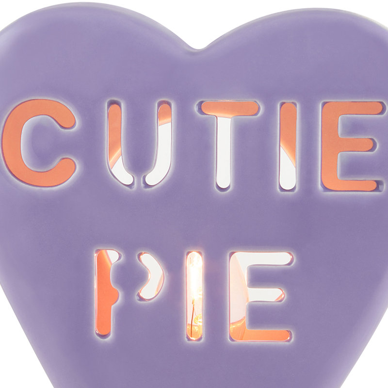Candy Heart Cutie Pie Night Light