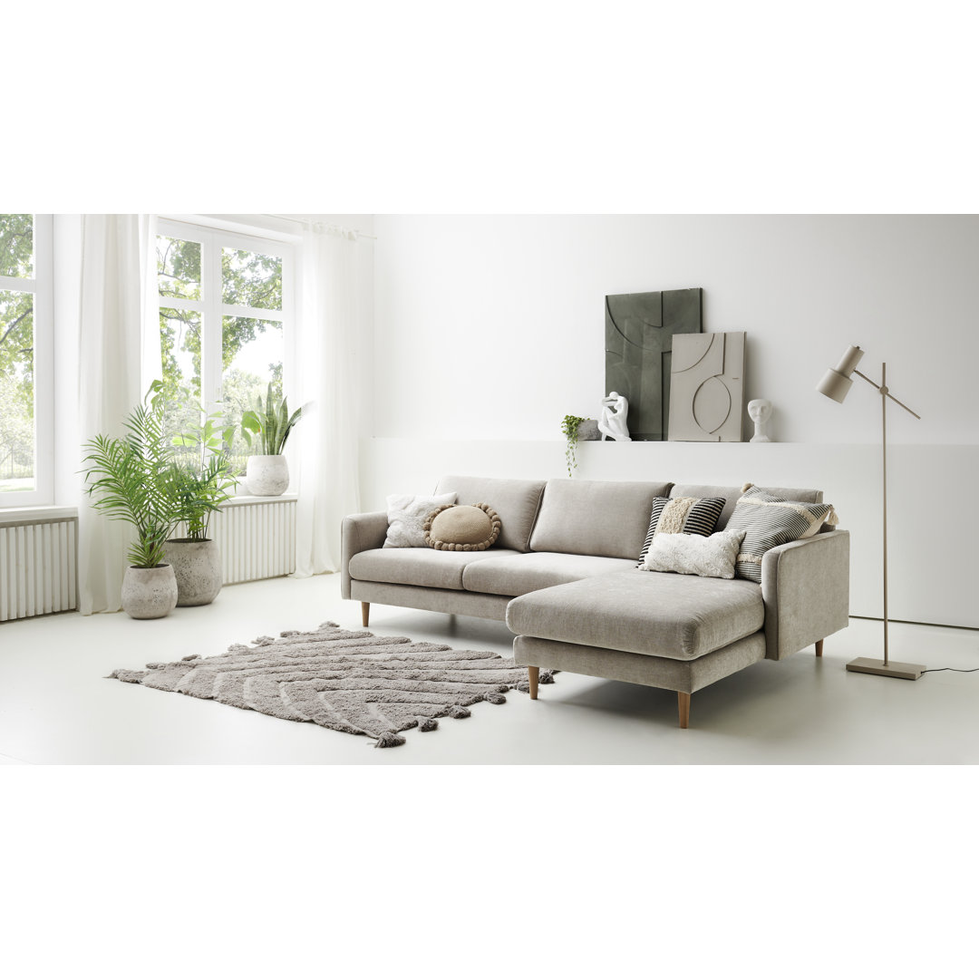 Rajane 4-Sitzer Sofa mit Recamiere