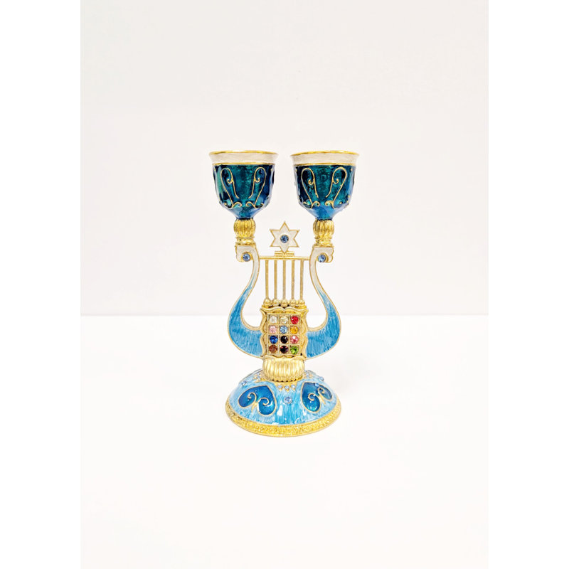 Porte-bougie double Shapbat Harp Design