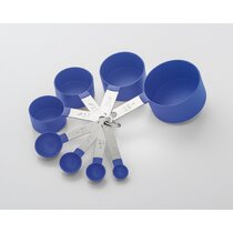 SleekStor Collapsible Silicone Setof4 Measuring Cups with Spoon