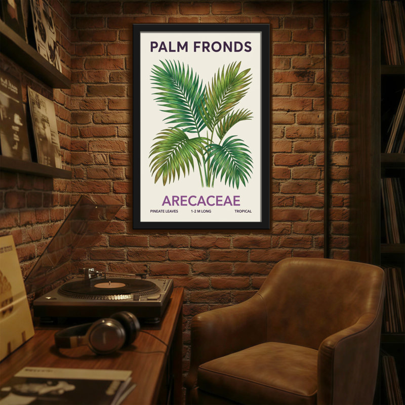 Plantes et fleurs, feuilles de palmier, feuilles d'arec, motif de feuilles tropicales