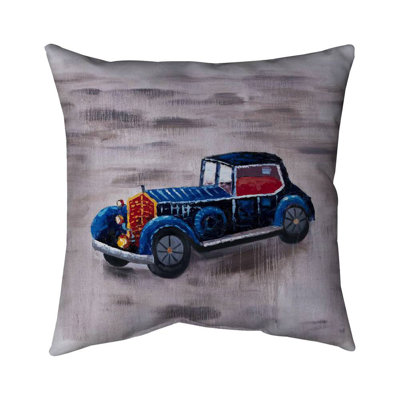 Toy Car - Transportation Man Cave – Throw Pillow Cover Only, Double-Sided Print, Insert Not Included
