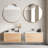 Aloysius Metal Flat Wall Mirror-89092640-89092642-110987668