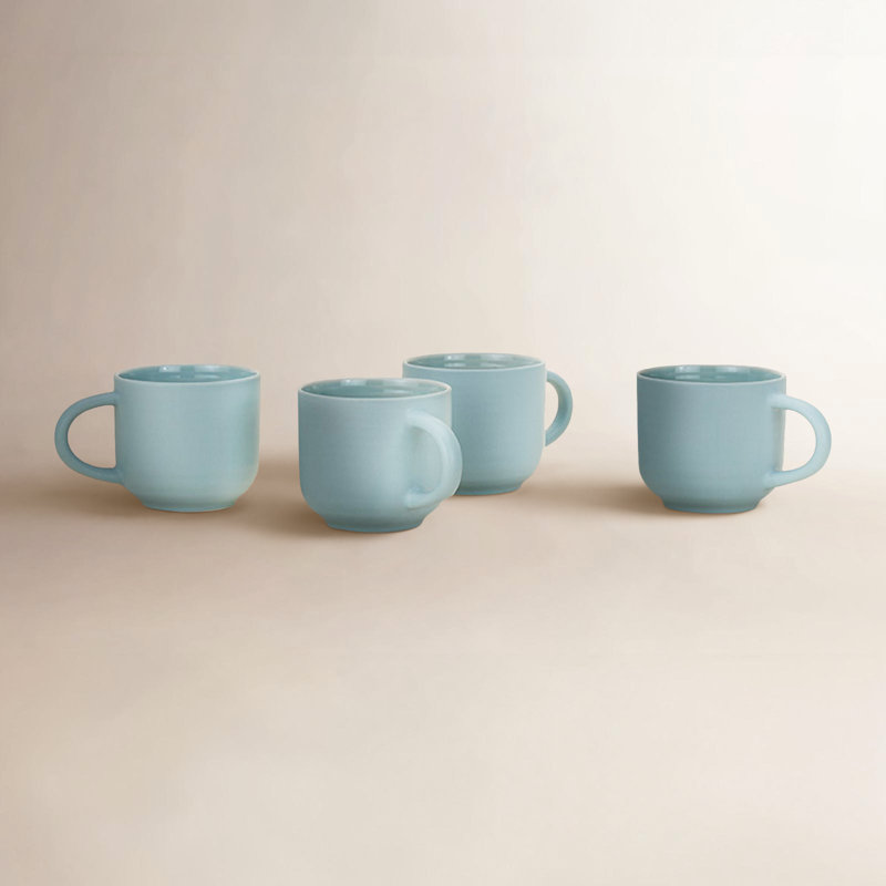 Hirma Stoneware Coffee Mug, Sky