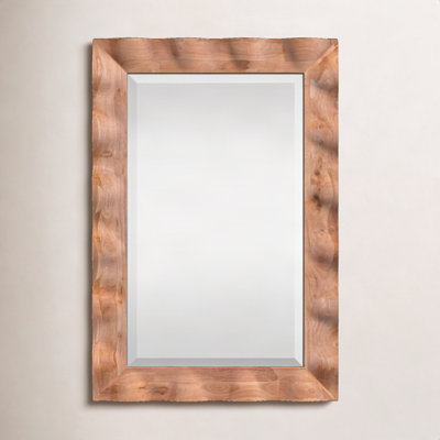 28" Mahogany Accent Mirror