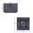31" Outdoor Iron Square Propane Fire Pit, Tank Inside- 50,000 BTU-316988449