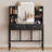 Makeup Vanity With 2 Storage Drawers,Vanity Desk With Mirror And Lights-1510418444